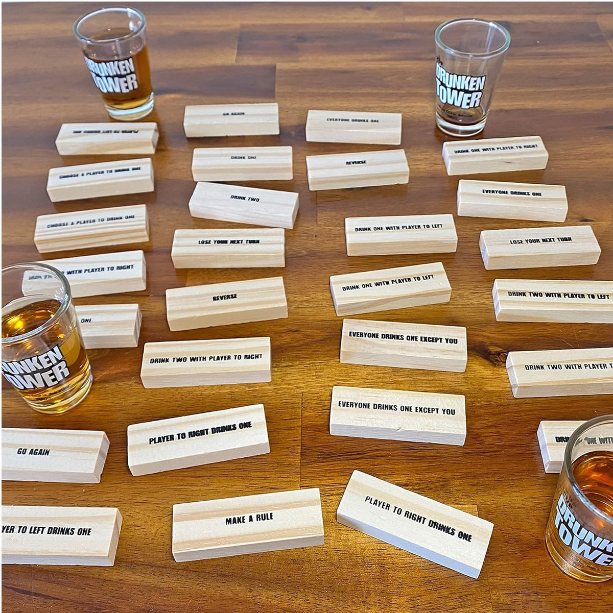 Miniatura 8 de Jenga Juego de Copas Para Beber Drunken